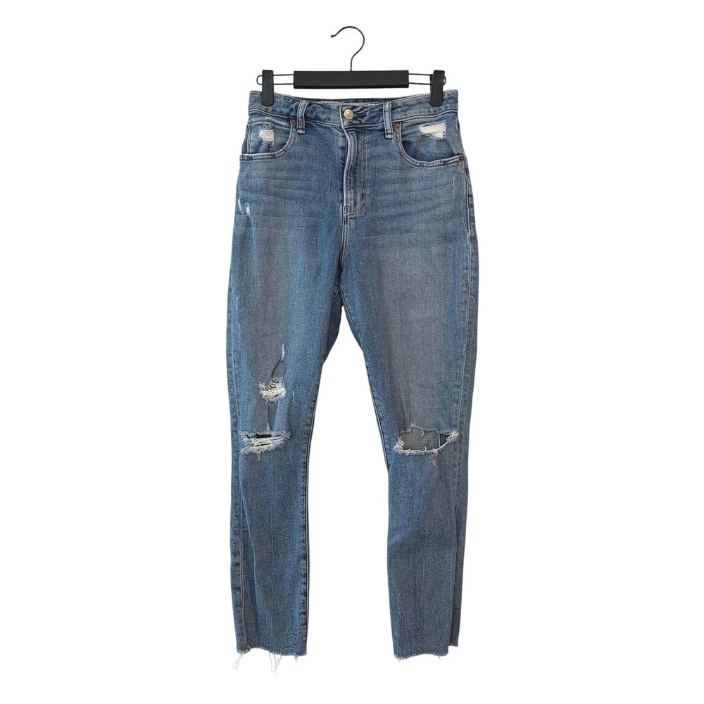 Abercrombie & Fitch Curve Love High Rise Super Skinny Ankle Jeans SIZE 28